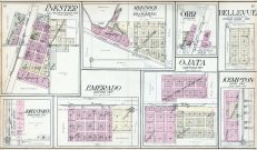 Inkster, Mekinock, Orr, Bellevue, Johnstown, Emerado, Ojata, Kempton, Grand Forks County 1909